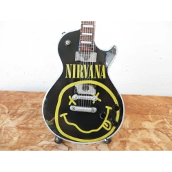 Guitare miniature 'Gibson Les Paul' de Nirvana - Kurt Cobain