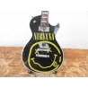 Miniature guitar 'Gibson Les Paul' by Nirvana - Kurt Cobain