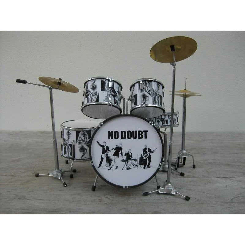 Drumstel No Doubt (toms bedrukt)