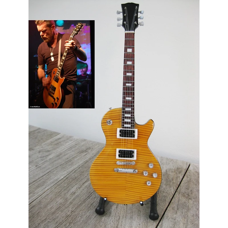 Miniatuur gitaar (Guns n' roses) - Gibson Slash "Jessica" Les Paul Honey Burst