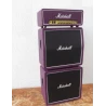 Amplifier/speaker/amplifier/box - Tower Marshall JCM 800 Purple version