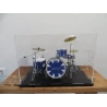 Plexiglass bell jar / display case for miniature drumset, among others