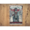 METAL WALL SIGN RAMMSTEIN - VINTAGE RETRO - MANCAVE -