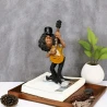 Original Rock band ART Statue figurine GUITARISTE SLASH (Guns & Roses) GNR