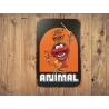 Wall Sign Metal Wall Sign "ANIMAL 'Let's Rock' - Muppets" - Mancave - Wall Decoration -