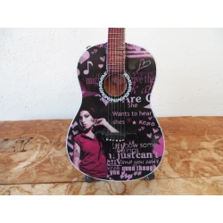 Akoestische gitaar AMY WINEHOUSE tribute