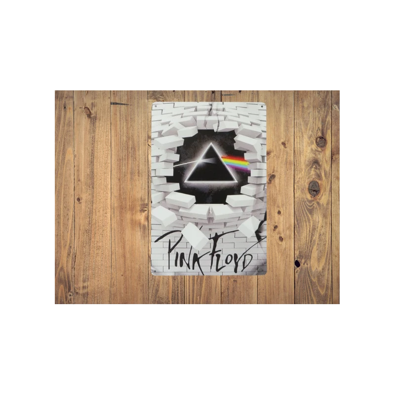 Wall Sign PINK FLOYD Vintage Retro - Mancave - Wall Decoration - Advertising Sign - Metal Sign