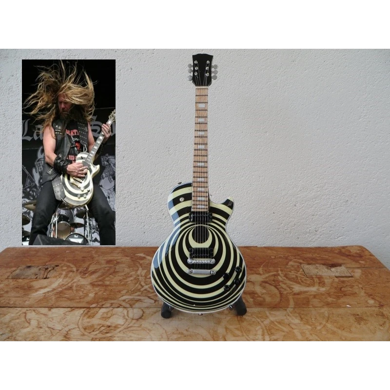 guitare miniature Epiphone Les Paul Custom Zakk Wylde